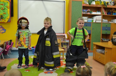 Spotkanie ze strażakiem 